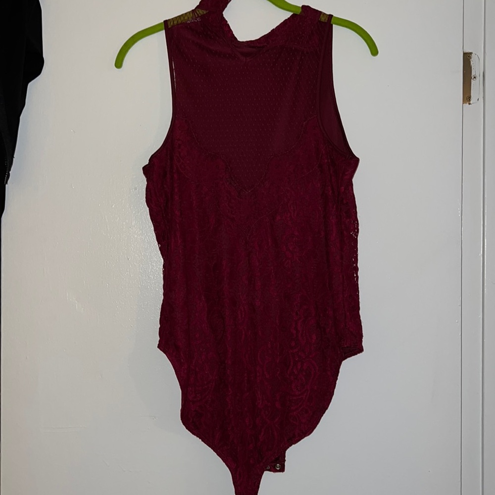 Express lace body suit
